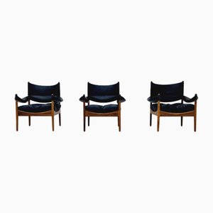 Butaca danesa Mid-Century de palisandro de Kristian Vedel Modus para Willadsen Møbelfabrik, años 60