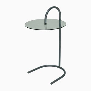 Table Basse Ry Bauhaus Vintage en Verre et Aluminium de Ikea, 1980s