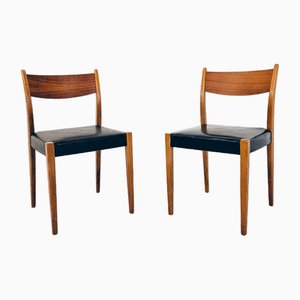Chaises de Salle à Manger en Teck par Poul Volther & Frem Röjle, Danemark, 1960s, Set de 2