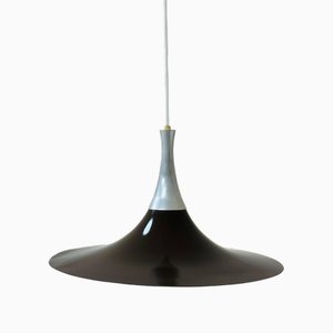 Dänische Hexenhut Hängelampe von Bent Karlby, 1970er