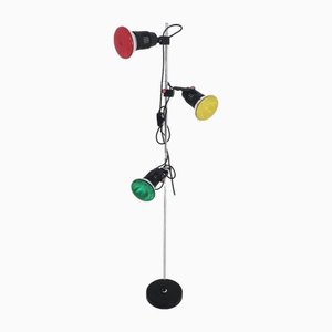 Lampadaire avec 3 Lampes Indépendantes et Ajustables, Allemagne, 1970s