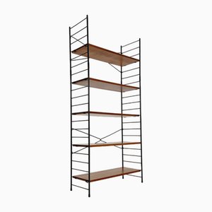 Freestanding String Shelf in Teak from WHB Germnay, 1950s