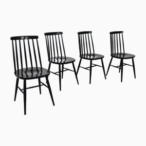 Set of German Dining Chairs by Ilmari Tapiovaara for Möbel Mann, 1960s