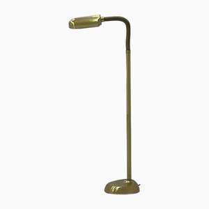 Mid-Century Balanced Spectrum Jefferson Avenue Adjustable Brass Floor Lamp 1980s