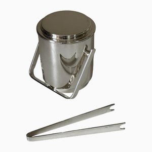 Eiskübel und Zange von Gallia Christofle für Christofle, 2er Set