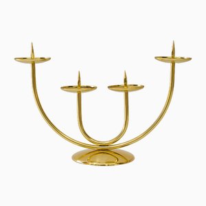 Vintage Candleholder in Brass, 1950s