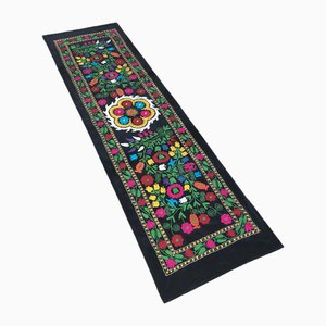 Vintagel Velvet Table Runner, 1970s
