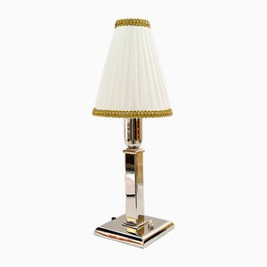 Art Deco Nickel Plated Table Lamp, 1920