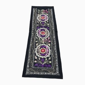 Tribal Table Runner in Silk and Velvet, 1970s