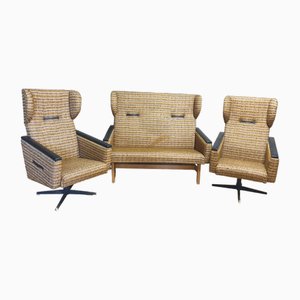 Tschechoslowakisches Vintage Wohnzimmer Set, 1970er, 3er Set