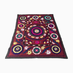 Handgefertigter Vintage Suzani Wandteppich, 1971