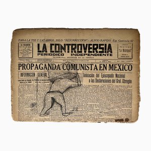 Diego Rivera, Komposition, Original Tuschezeichnung auf Papier, 1926