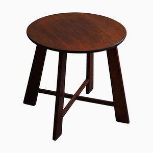 Dänischer Vintage Beistelltisch aus Kiefernholz, 1940er