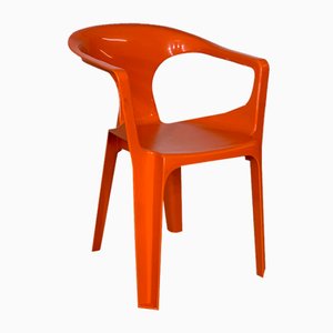 Sedie da giardino Space Age, set di 4