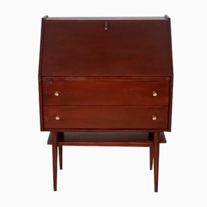 Vintage Sekretär aus Holz, 1960er