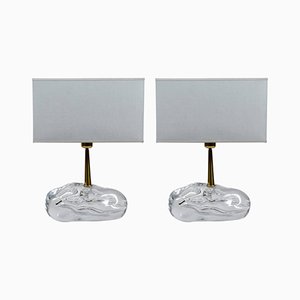 Vintage Sassone Lampen von Angelo Brotto für Esperia, 2er Set