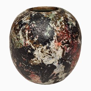 Vintage Vase aus Steingut von David Whitehead