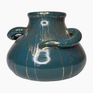 Vintage Sandstone Vase by Léon Pointu, 1920s