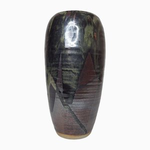 Stoneware Vase by Brigitte Sabatier, 1990s