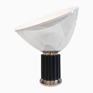 Glass Table Lamp by Castiglioni for Flos, 1970s