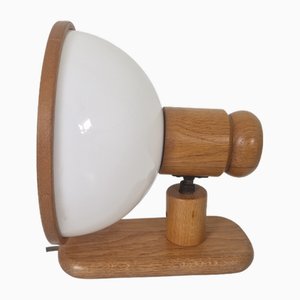 Lampada da parete Mid-Century in legno di Steinhauer, anni '70
