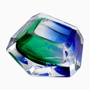 Cuenco Sommerso de cristal de Murano de Alessandro Mandruzzato