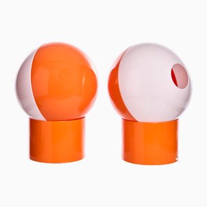 Swedish Luno 1241 Table Lamps by Uno & Östen Kristiansson for Luxus, 1970s, Set of 2