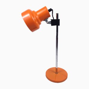 Vintage Desk Lamp in Orange, 1970s