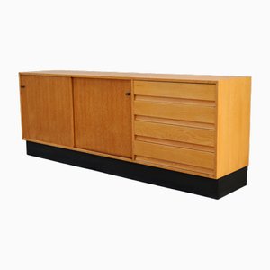Abstracta Sideboard in Oak by Jos De Mey for Van Den Berghe-Pauvers, 1960