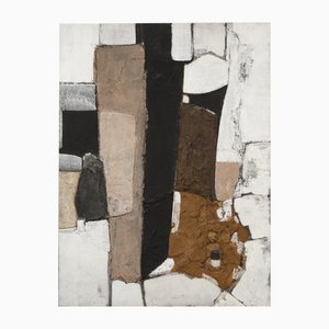 John Bainbridge Copnall, Mountainside, Mixed Media on Wood, 1965