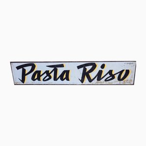 Vintage Sign in Metal, 1950s
