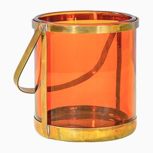 Small Crystal Ice Bucket from Fontana Arte, 1950s