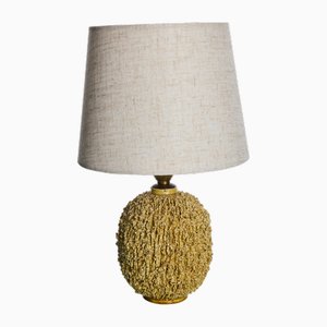Lámpara de mesa Chamotte de Gunnar Nylund para Rörstrand, Suecia, años 50