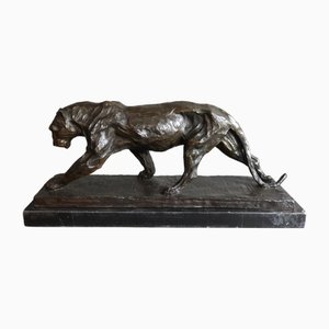Panther nach Bugatti Modell, 1980er, Bronze