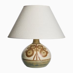 Ceramic Table Lamp by Noomi Backhausen for Søholm Denmark, 1960s