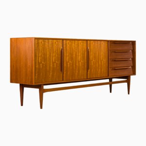Enfilade Type 214 Mid-Century en Teck par Heinrich Riestenpatt pour RT Möbel, 1960s