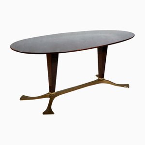Mahogany Table by Osvaldo Borsani