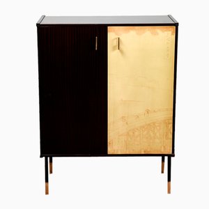 Zweifarbiges Vintage Sideboard aus Mahagoni