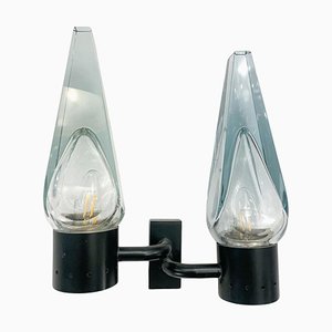 Wall Lamp attributed to Flavio Poli for Seguso, 1950s