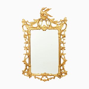 Antique French Decorative Giltwood Mirror, 19th Century