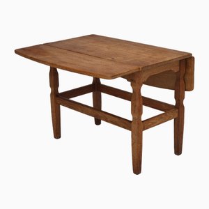 Tavolino in quercia di Henning Kjærnulf per EG Quality Furniture, Danimarca, anni '70