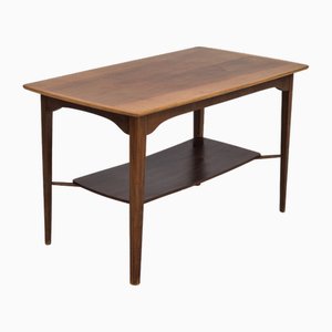 Tavolino in teak e faggio, Danimarca, anni '70