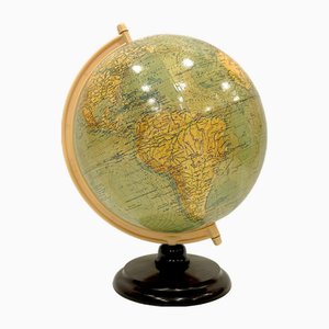 Mappamondo in bachelite di Paul Räth & Dr. A. Krause, Germania, anni '40
