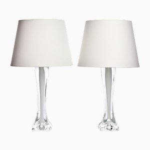 Tischlampen von Paul Kedelv für Flygfors, 1960er, 2er Set