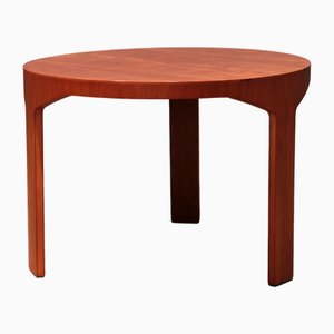 Mesa auxiliar vintage de madera, 1970