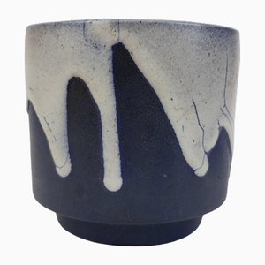Cache-Pot en Grès par Léon Pointu, 20ème Siècle