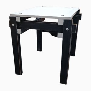 Sgabello militare disegnato da Gerrit Rietveld per GA van de Groenekan, anni '60