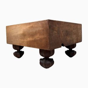 Low Keyaki Wooden Table, Japan., 1920s