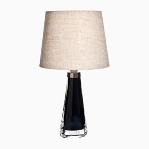 Mid-Century Crystal Table Lamp by Carl Fagerlund for Orrefors, Sweden, 1960s