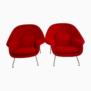 Set of Womb Armchairs attributed to Eero Saarinen
